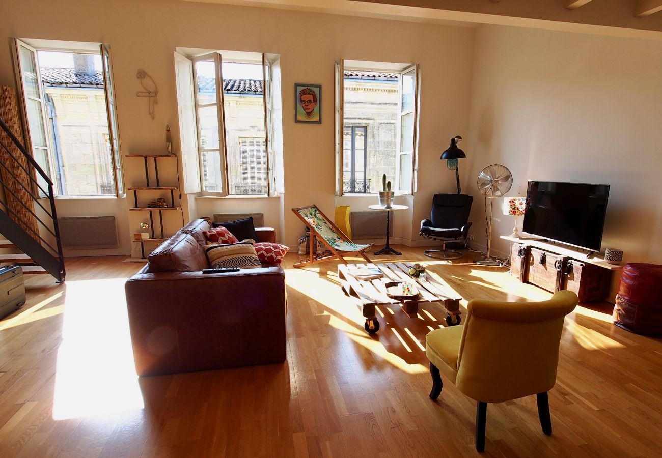 Appartement à Bordeaux - Loft spacieux dans un quartier calme