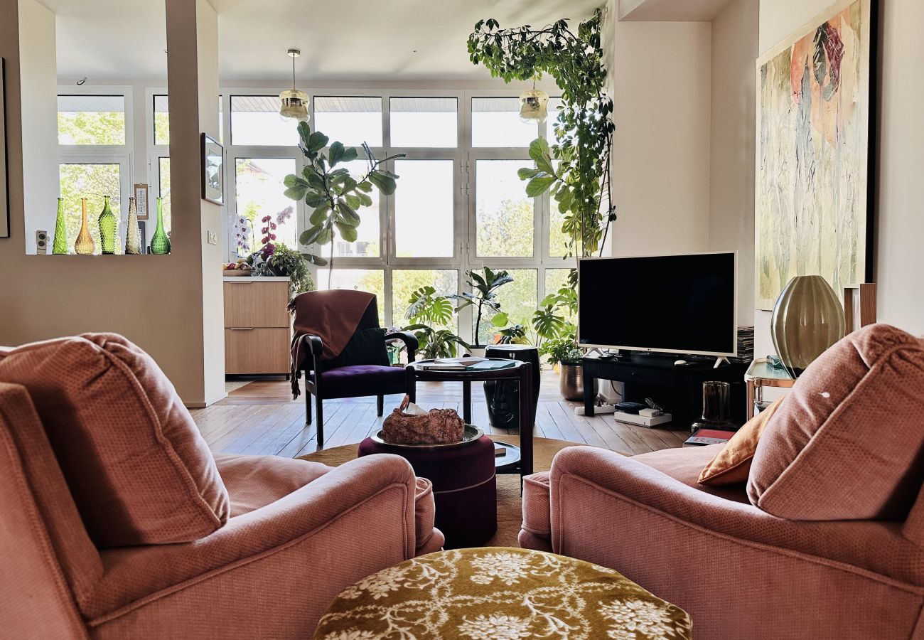 Appartement à Bordeaux - Atelier d’artiste lumineux avec verrière – Parc Rivière