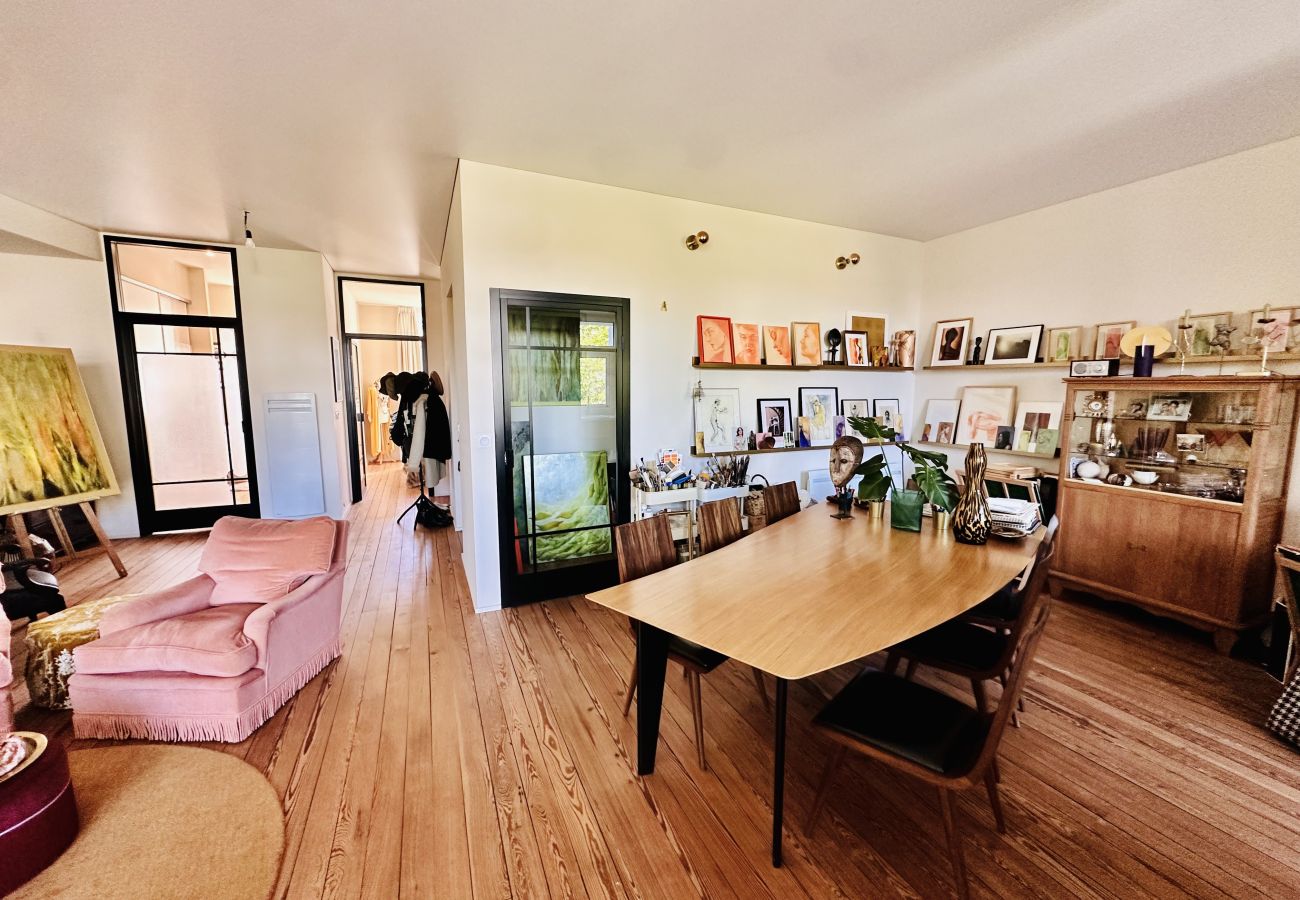 Appartement à Bordeaux - Atelier d’artiste lumineux avec verrière – Parc Rivière