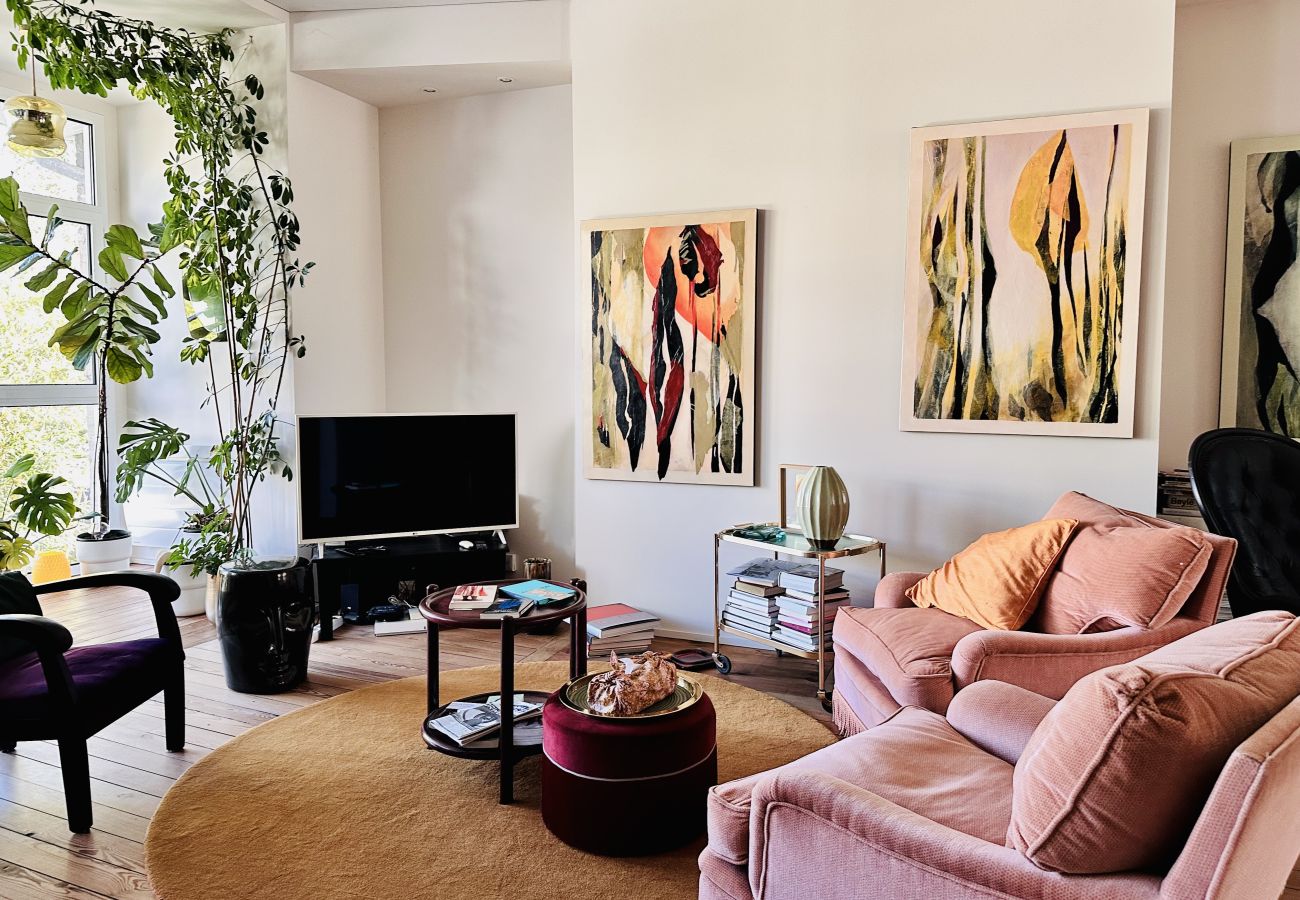 Appartement à Bordeaux - Atelier d’artiste lumineux avec verrière – Parc Rivière